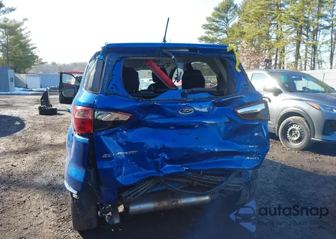 2018 Ford Ecosport Ses z USA, uszkodzony, nr VIN MAJ6P1CLXJC231141
